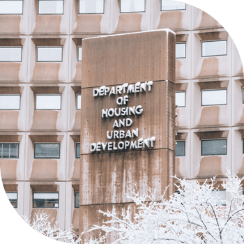 Exterior of HUD headquarters, photo credit yohan-marion on unsplash