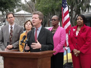 HUD Secretary Shaun Donovan announces RAD implementation at the Housing Authority of Savannah, January 2013