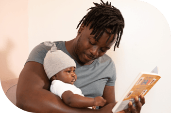 Parent reading to child